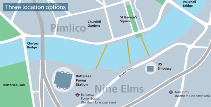 Nine Elms to Putney Bridge plans