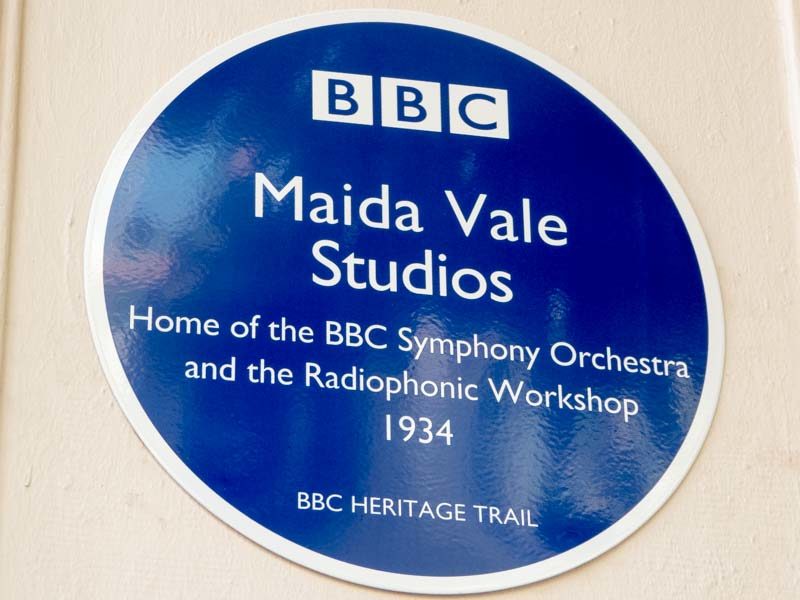 Maida Vale Studios Blue Plaque