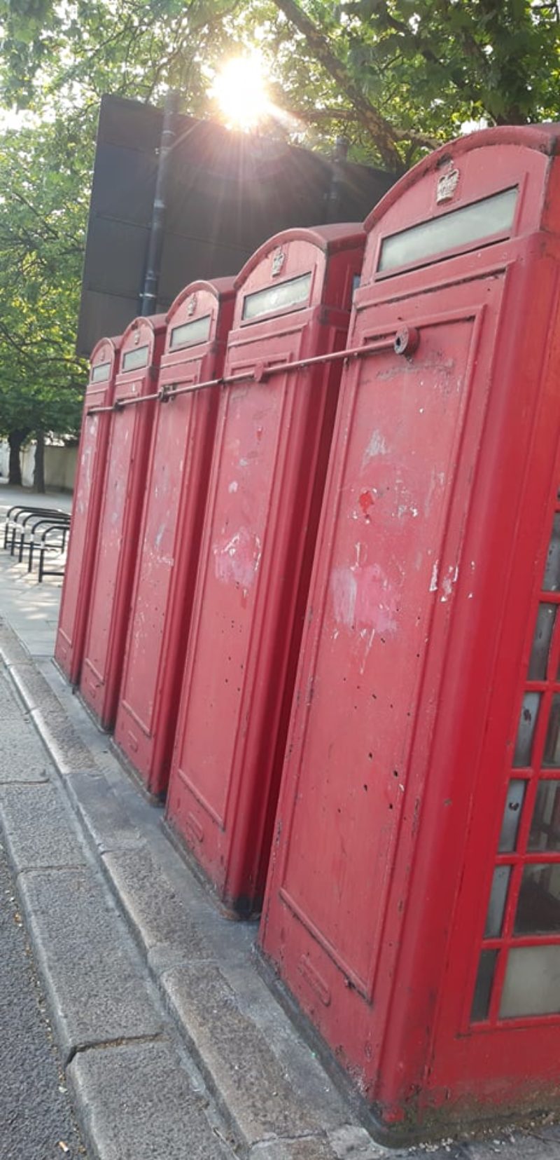 Flyposting removed from BT phone boxes