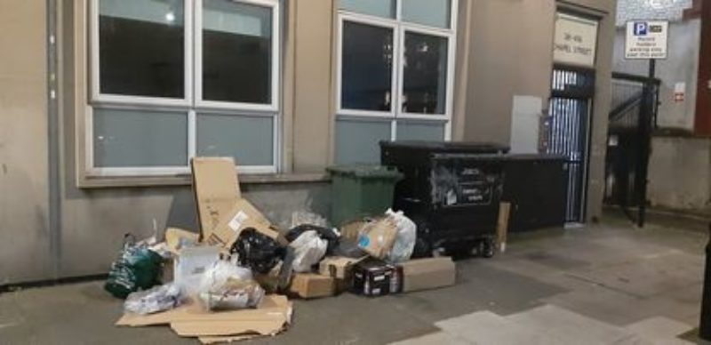 Rubbish dumping 