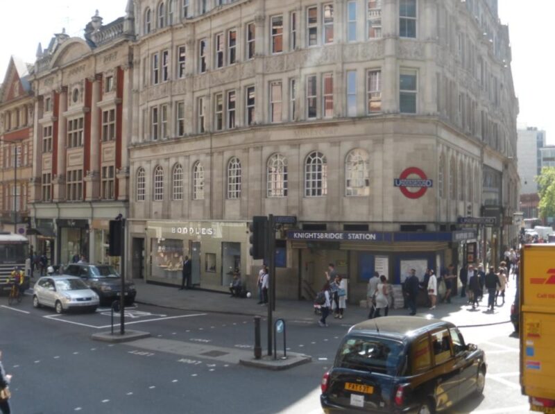 Knightsbridge and Belgravia, picture taken by Gene Hunt