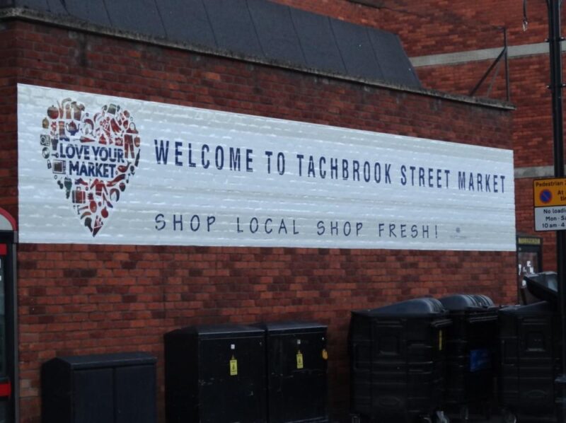 Tachbrook Market, picture taken by Randomly London
