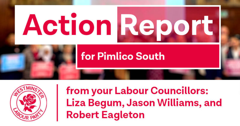 latest neighbourhood news from Pimlico South
