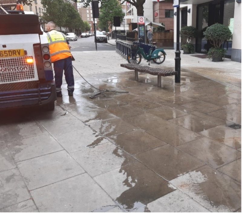 Street washing