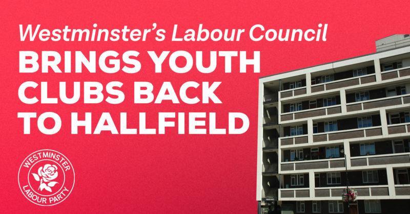 Labour youth clubs for Hallfield