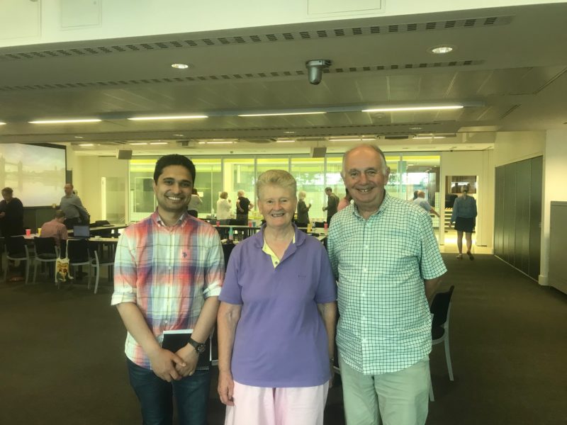 Councillors Md Shamsed Chowdhury, Judith Southern and Paul Dimoldenberg