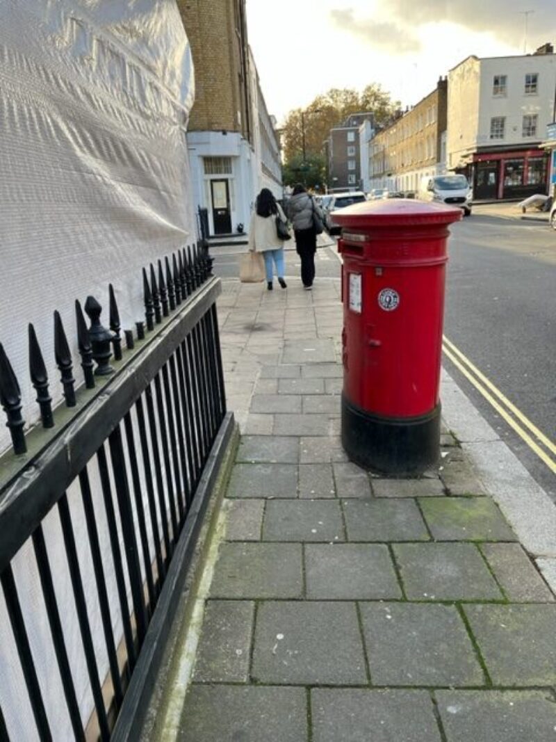 Post box on Star Street