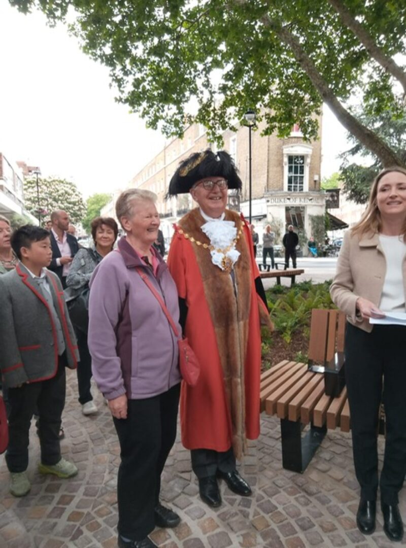 Councillor Judith Southern with Lord Mayor