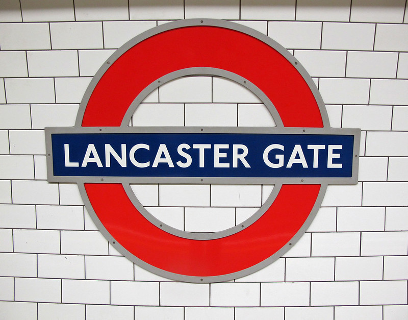 Lancaster Gate Station Roundel
